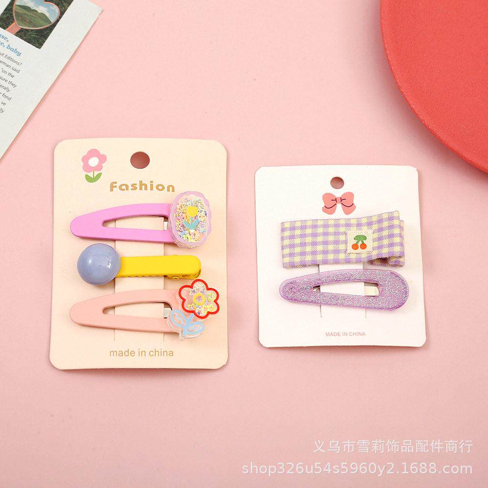 DIY手工饰品包装袋卡片 小花小蝴蝶结BB夹发夹纸卡儿童饰品卡纸
