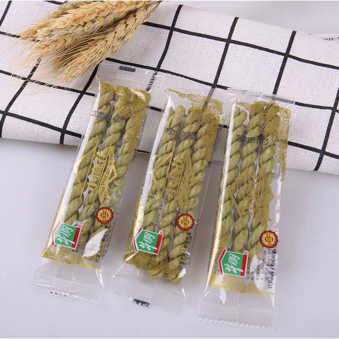 上海牛奶棚糕点海苔味奶油味小麻花500g味早餐办公零食下午茶零