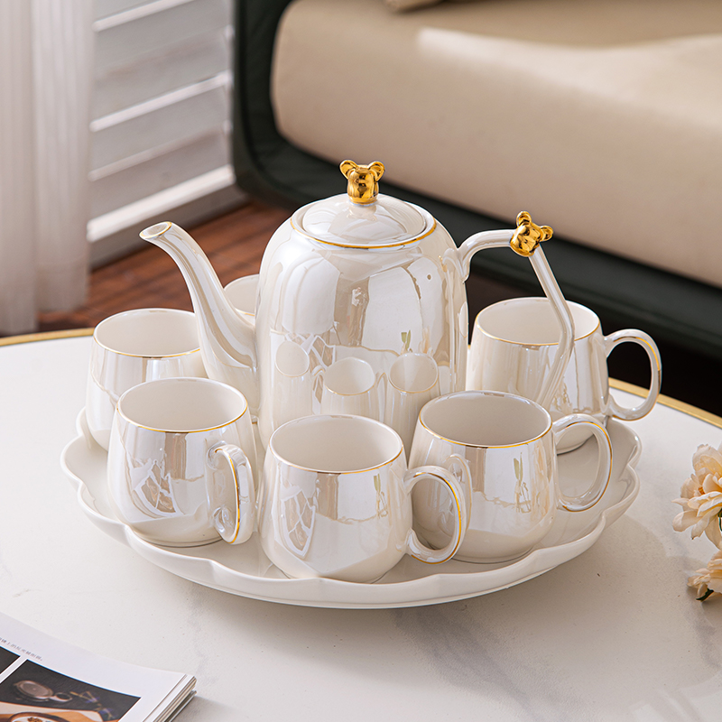 抖雅高档轻奢水具套装