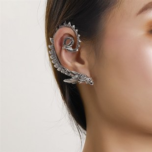 Dark Ear 速發(fā)Punk EarrDing Cuff Goth Elf Fairy Clip Earr