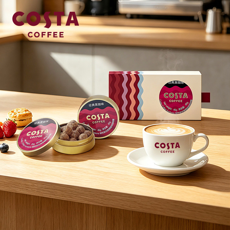 costa45g咖啡糖礼盒送老师教师节图片