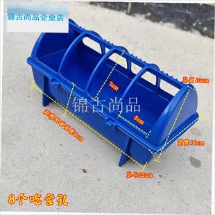 子食槽防撒带盖食槽养鸽神器鸽z笼喂食器养殖饲料自动喂鸽子食槽.