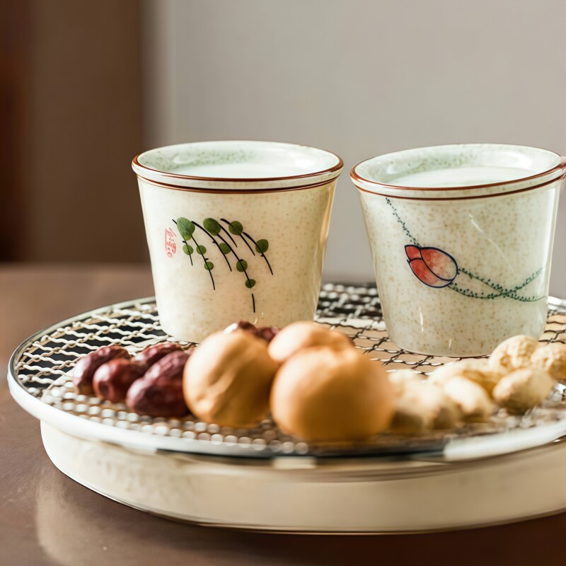 围炉煮茶茶杯家用待客陶瓷茶水杯图片