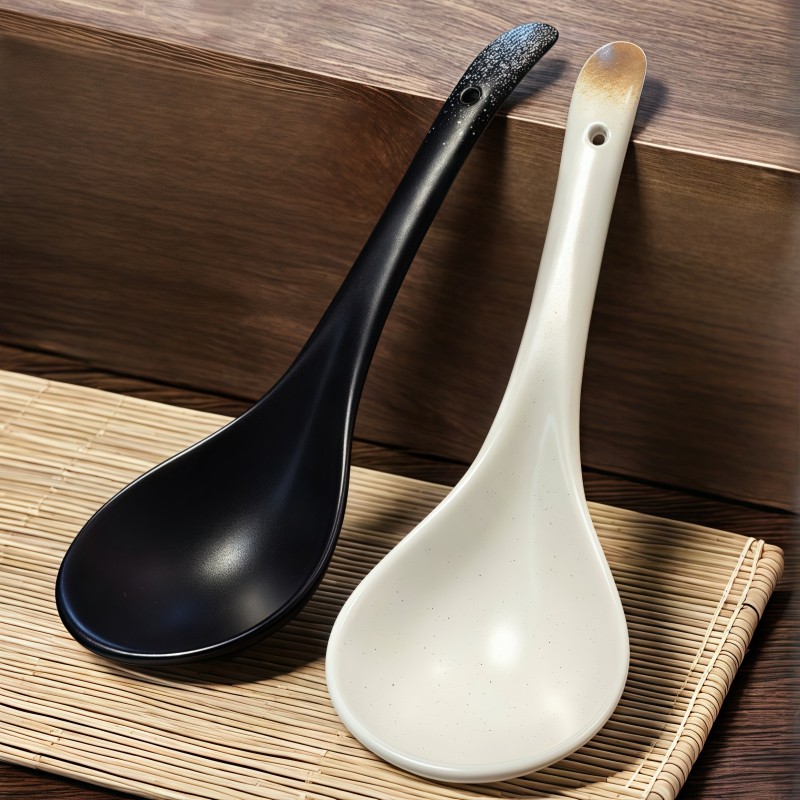 陶瓷勺子家用长柄汤勺大号盛汤餐具大勺子调羹汤匙稀饭粥勺干饭勺,餐饮具,调羹/饭勺,淘宝优惠券,粉丝福利购,淘宝优惠卷