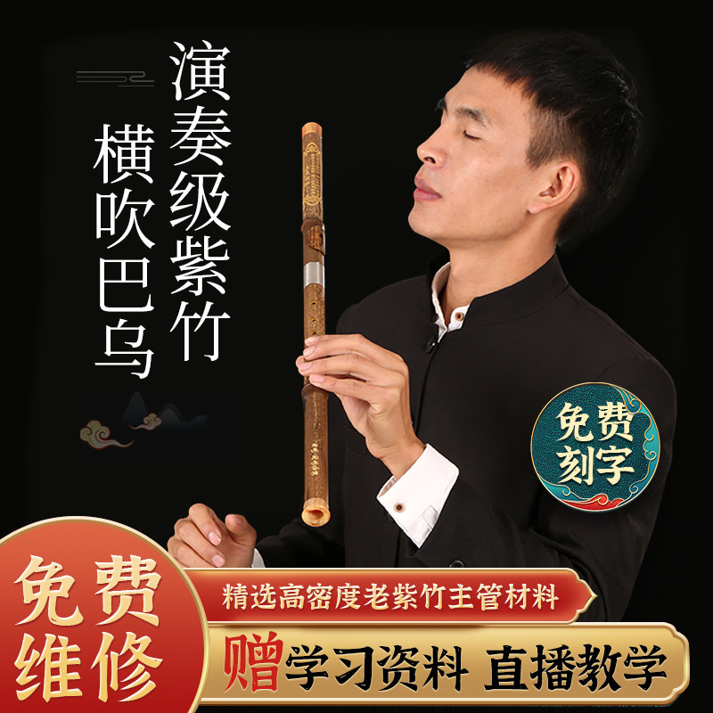 紫竹横吹专业巴乌乐器演奏型G调F调成人初学者小学生专用滇南古韵,乐器/吉他/钢琴/配件,巴乌,淘宝优惠券,粉丝福利购,淘宝优惠卷