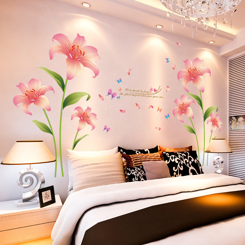 北欧创意个性3d墙贴画墙纸自粘客厅卧室温馨背景墙壁纸装饰贴纸