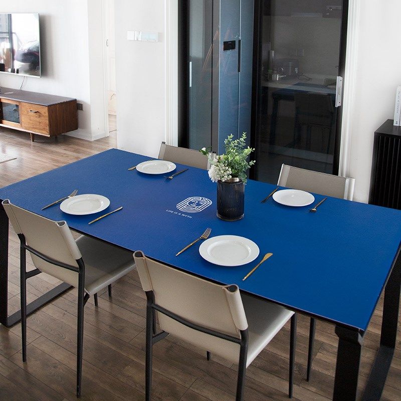 【皮革桌垫】轻奢高级防水防油防污免洗酒店客餐桌厅软盖布定制,居家布艺,桌布,淘宝优惠券,粉丝福利购,淘宝优惠卷