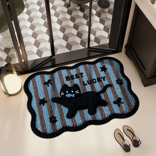 浴室硅藻卡通地垫卫生间厕所门口地毯脚垫防滑洗手间吸水防滑垫