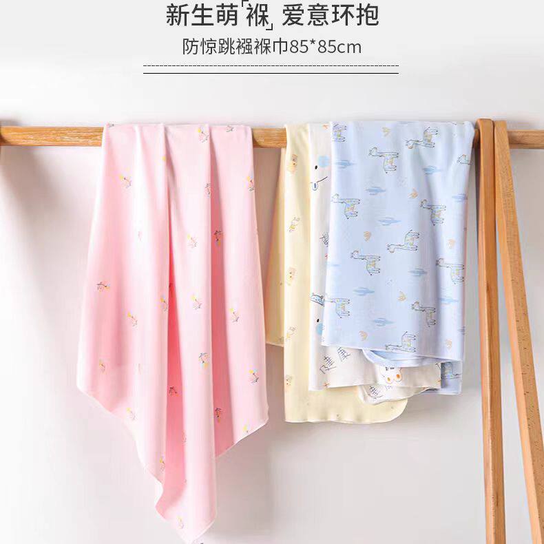 新生婴儿纯棉包单夏初生宝宝03