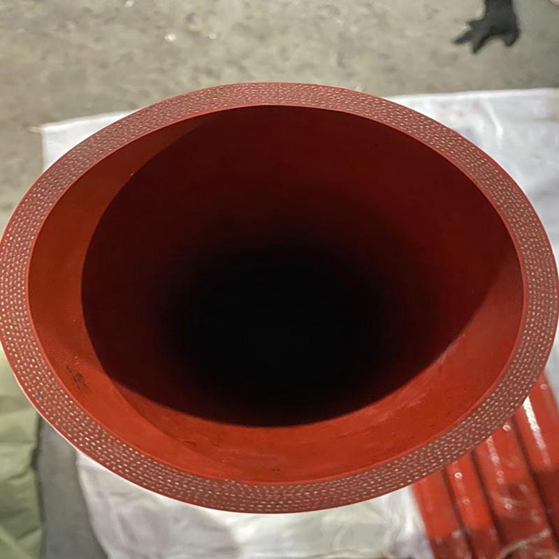 加厚耐高温高压硅胶管软管红色夹布夹线橡胶厚壁直管耐腐蚀大口径