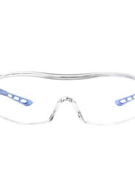 汉盾 HD-EY513 防雾防刮防尘防UV眼镜 蓝色镜腿1付/袋