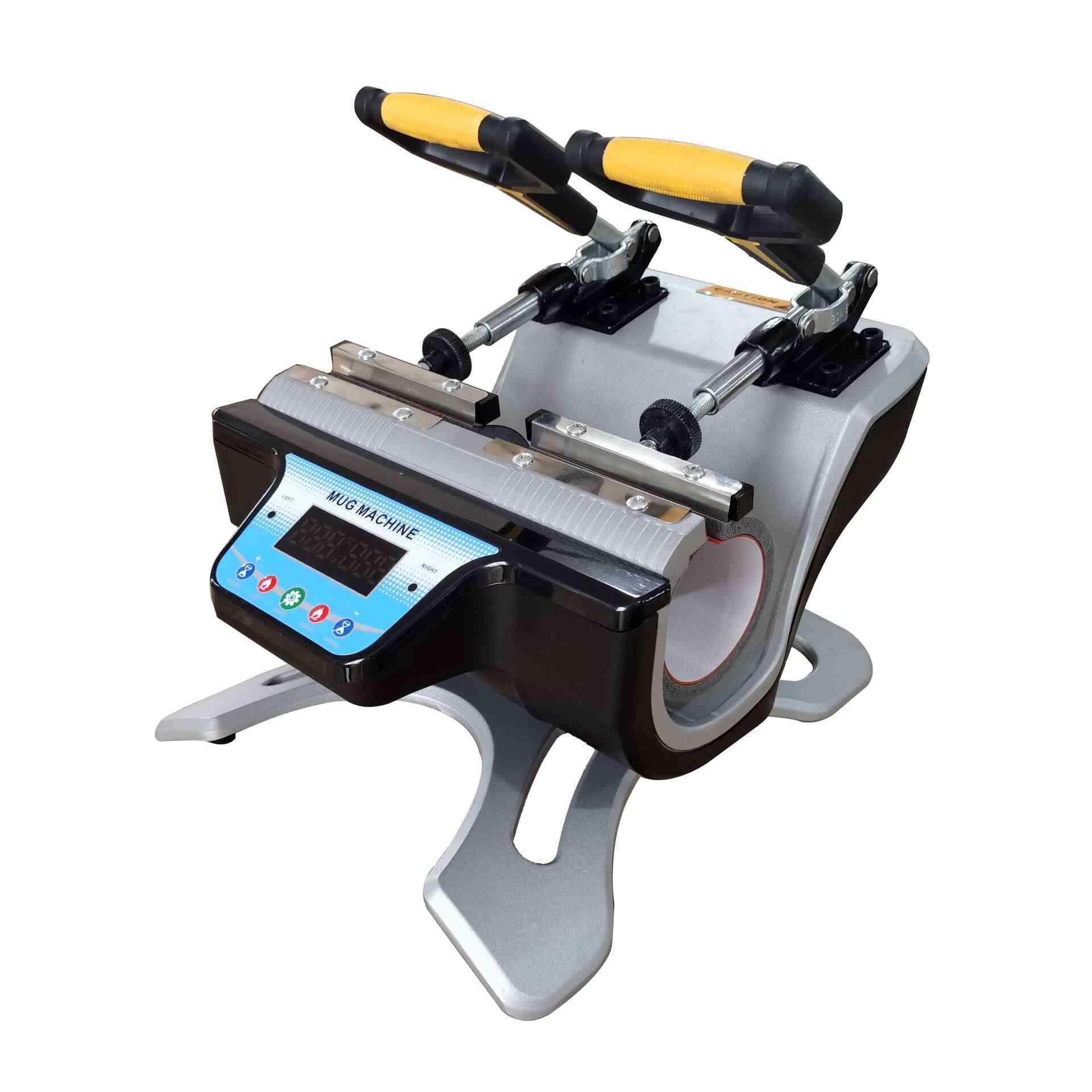 新款直销多功能热转印机器变色杯子烫画机双工位热转印烤杯机烫印