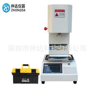 仲达熔体流动速率测定仪PE塑胶粒流速测试仪PVC树脂熔融指数仪
