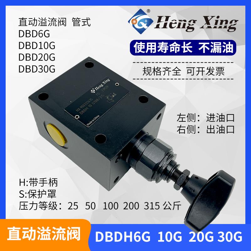 厂家直销北京恒兴DBDH10G10B200直动式溢流阀DBDH8G-6G压力25 100