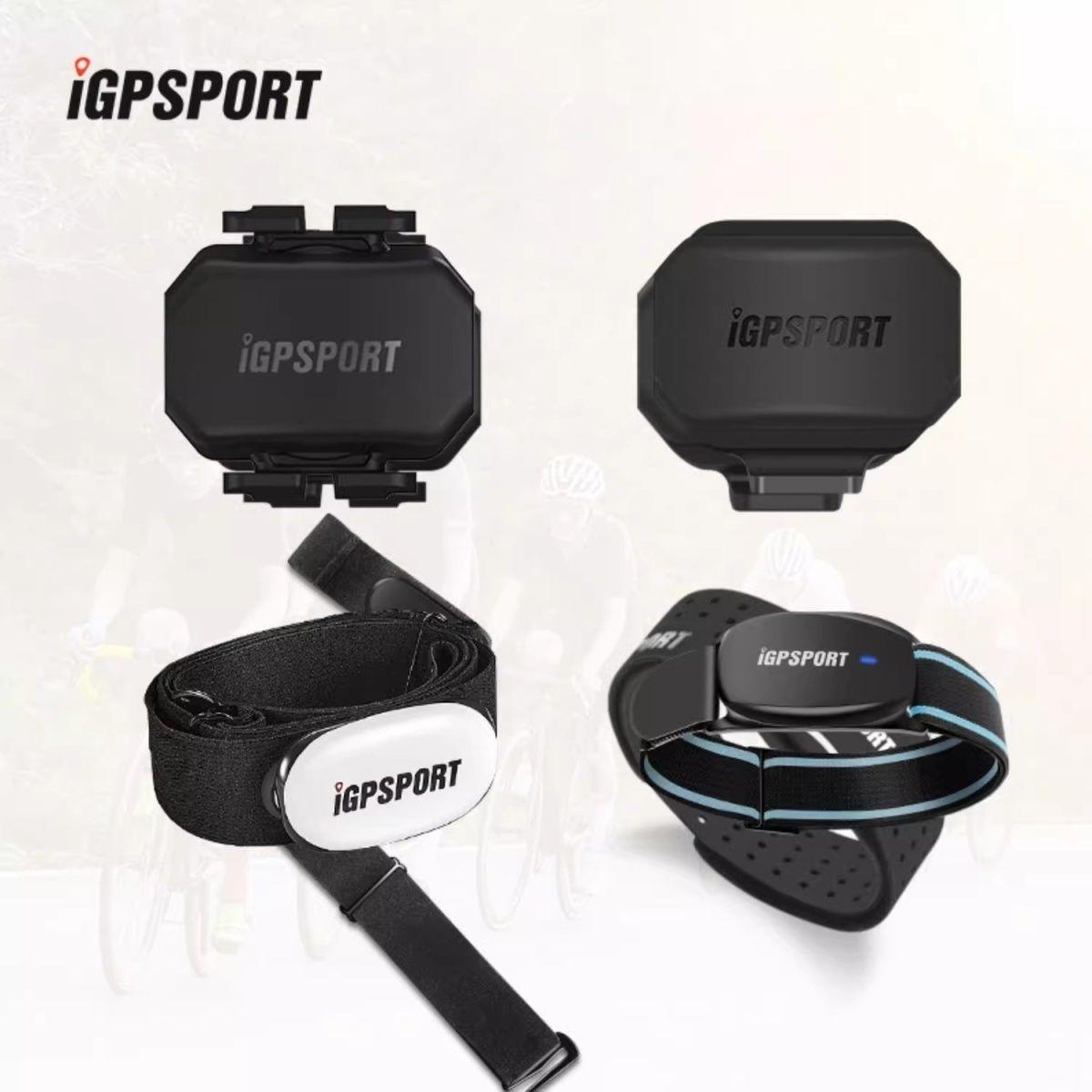iGPSPORT CAD70踏频器SPD70速度传感器HR40心率胸带HR70心率臂带