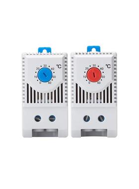 正泰机柜温控开关Ntk1机械式风扇温控控制器可调温度Kts011