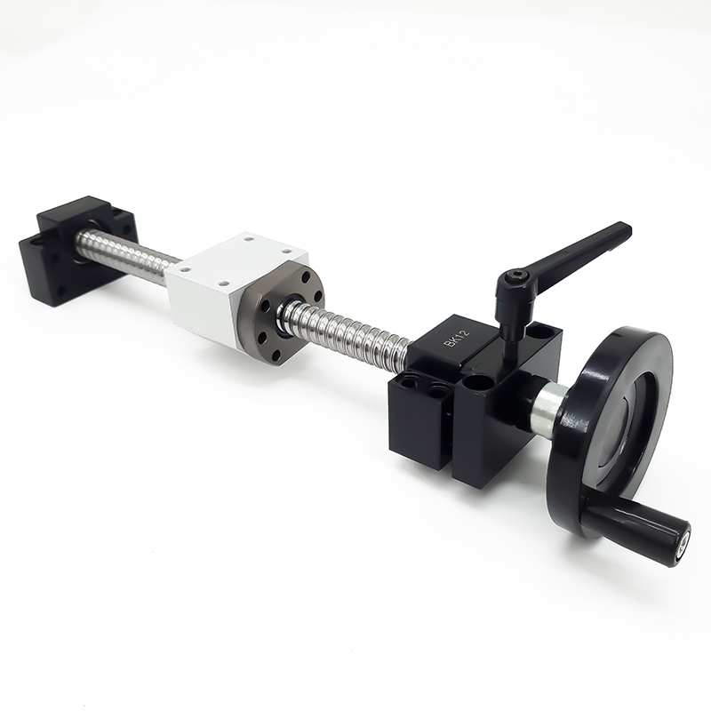 热销手摇锁紧滚珠丝杆套装限位固定丝杠手轮全套1605螺母2005套件