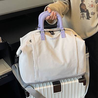 大容量外出轻便旅行包手提斜挎包