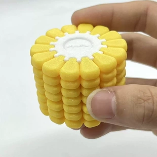 超级困难玉米粒3d打印立体拼图搞笑俄罗斯方块玉米版解压益智玩具