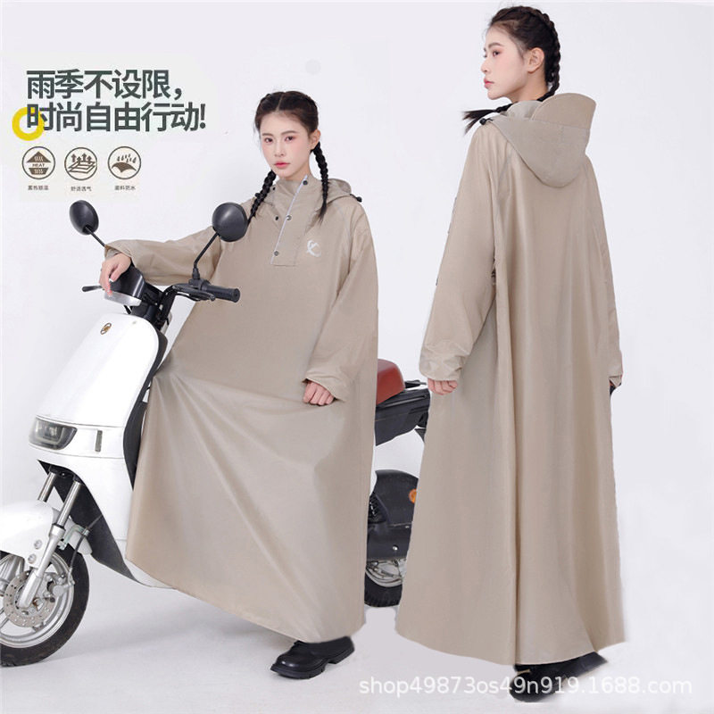 雨衣全身一体式雨衣电动车雨衣加厚防暴雨电车摩托车骑行专用雨披