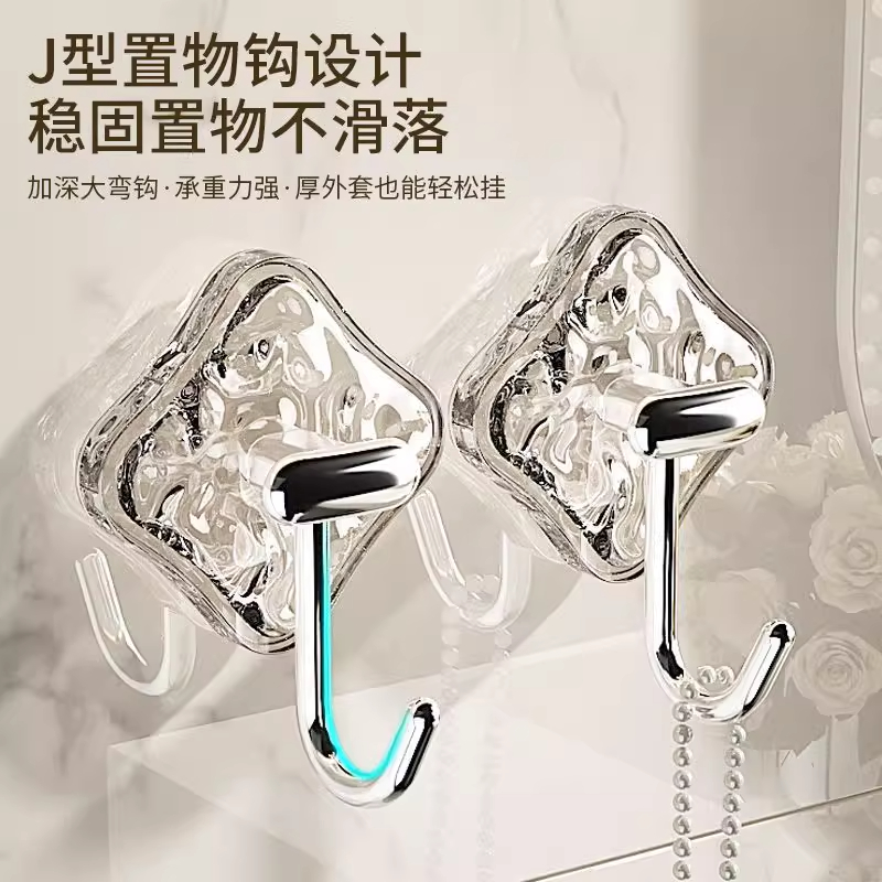 轻奢挂钩粘胶强力承重免打孔