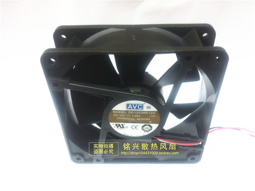 台湾AVC DD12038R12H 12038 DC12V 1.05A