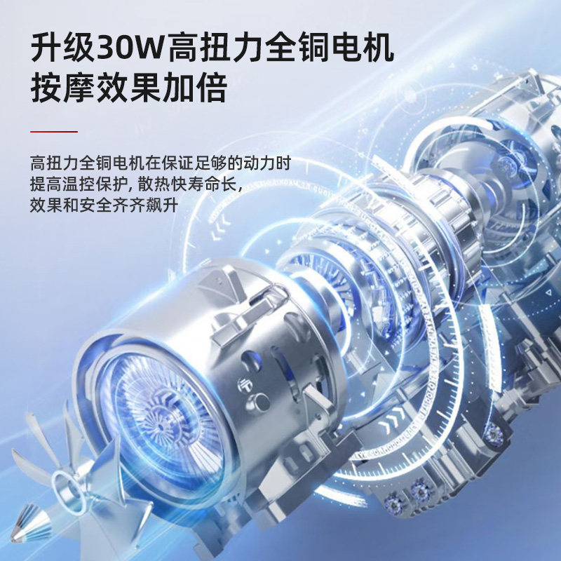 方柔颈椎按摩器腰部背部家用多功能揉捏靠垫枕全身父母推拿按摩仪