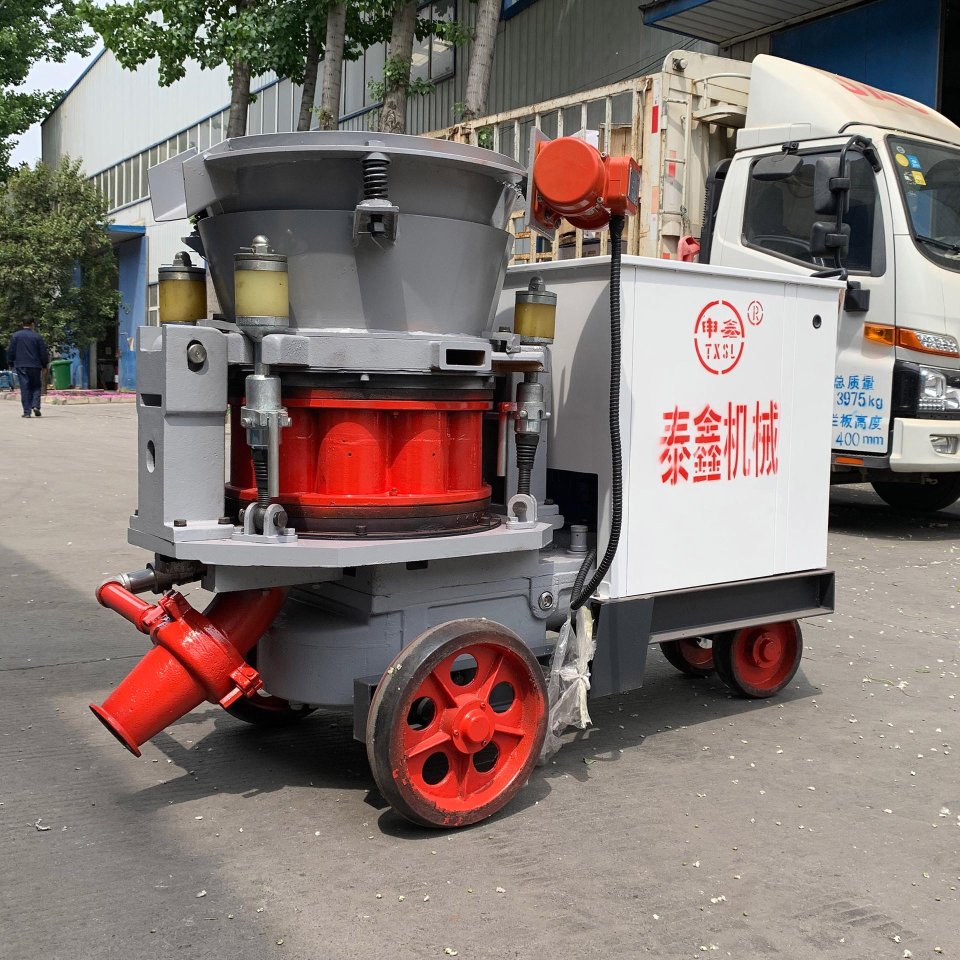 防爆喷浆机煤矿喷浆机PC7I喷锚机巷道喷浆回弹低伟邦机械