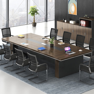 会议桌子大长桌会议台会议室桌椅休息条桌开会办公桌商务会议桌