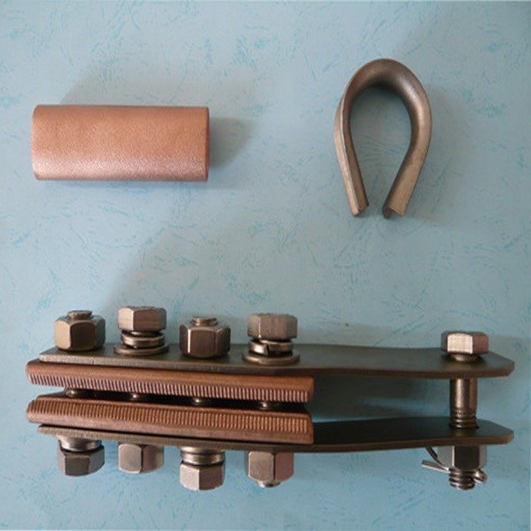 铁路接触网电力金具配件JL03-2005接触线中心锚结线夹II型