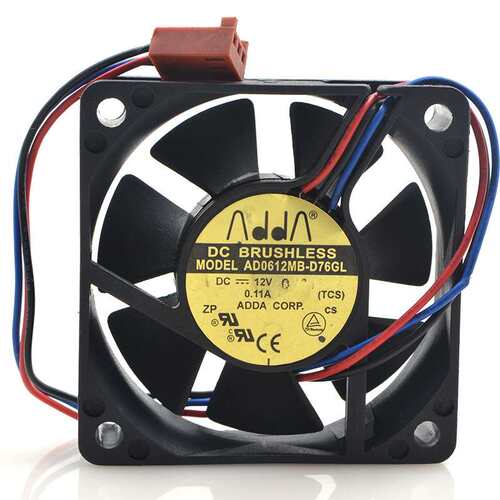ADDA 6015 6CM 12V 0.11A 6厘米 AD0612MB-D76GL CPU电源散热风扇