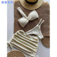 Spring Bikini High New Three end Beach Hot Vacation piece