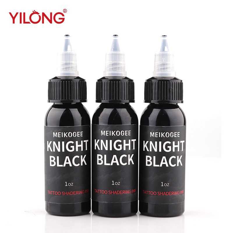异龙纹身色料240ml专业黑色纹身颜料 刺青纹绣纹身墨水纹身器材