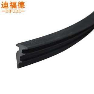 90型铝合金窗密封条老式 10米装 玻璃门窗户密封皮条橡胶防水防风条