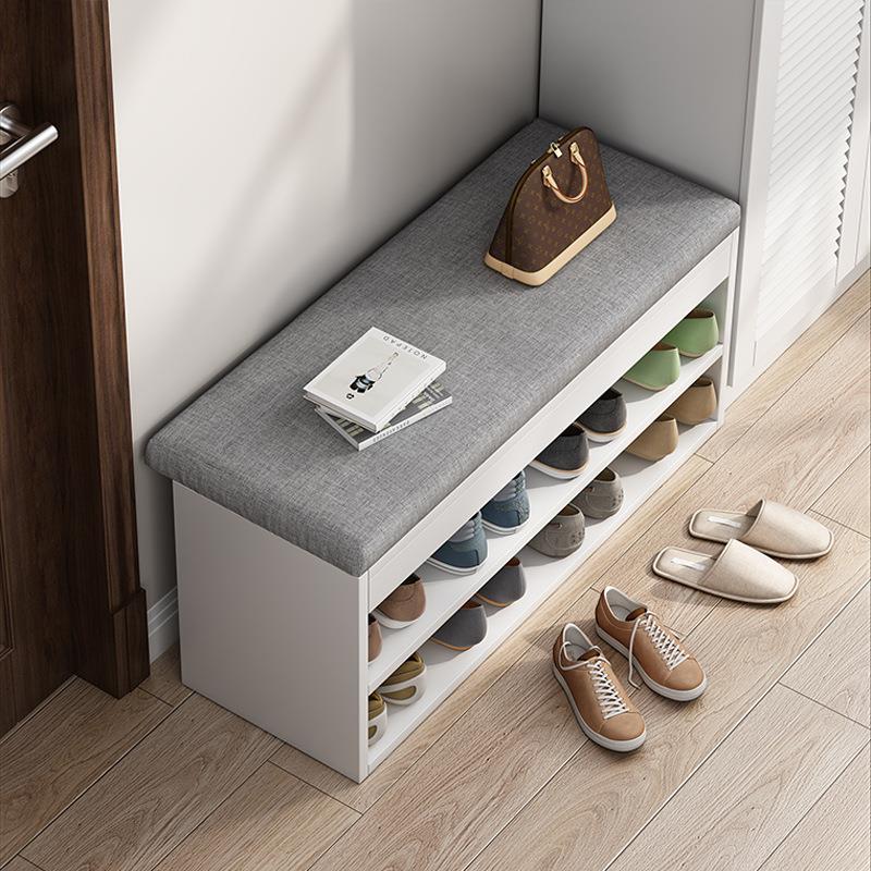 鞋架家用门口可坐换鞋凳简易省空间楼道穿鞋凳鞋柜经济型客厅宿舍