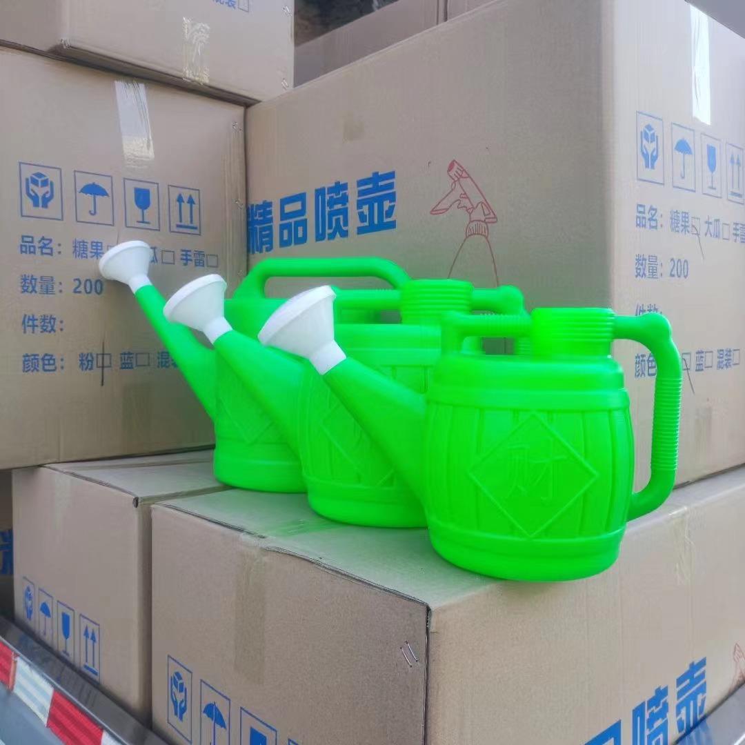 园林洒水壶浇花水壶塑料喷壶喷雾器4升7升10升水壶大号浇花壶