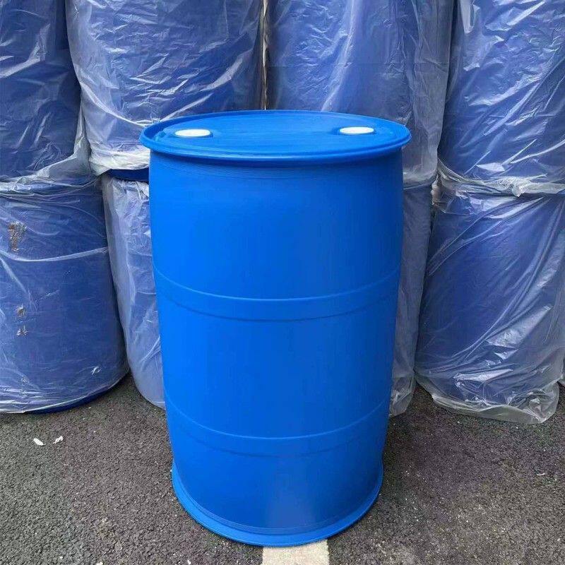 加厚法兰桶200升柴油桶塑料桶泔水桶密封油桶60L化工桶蓝桶发酵桶