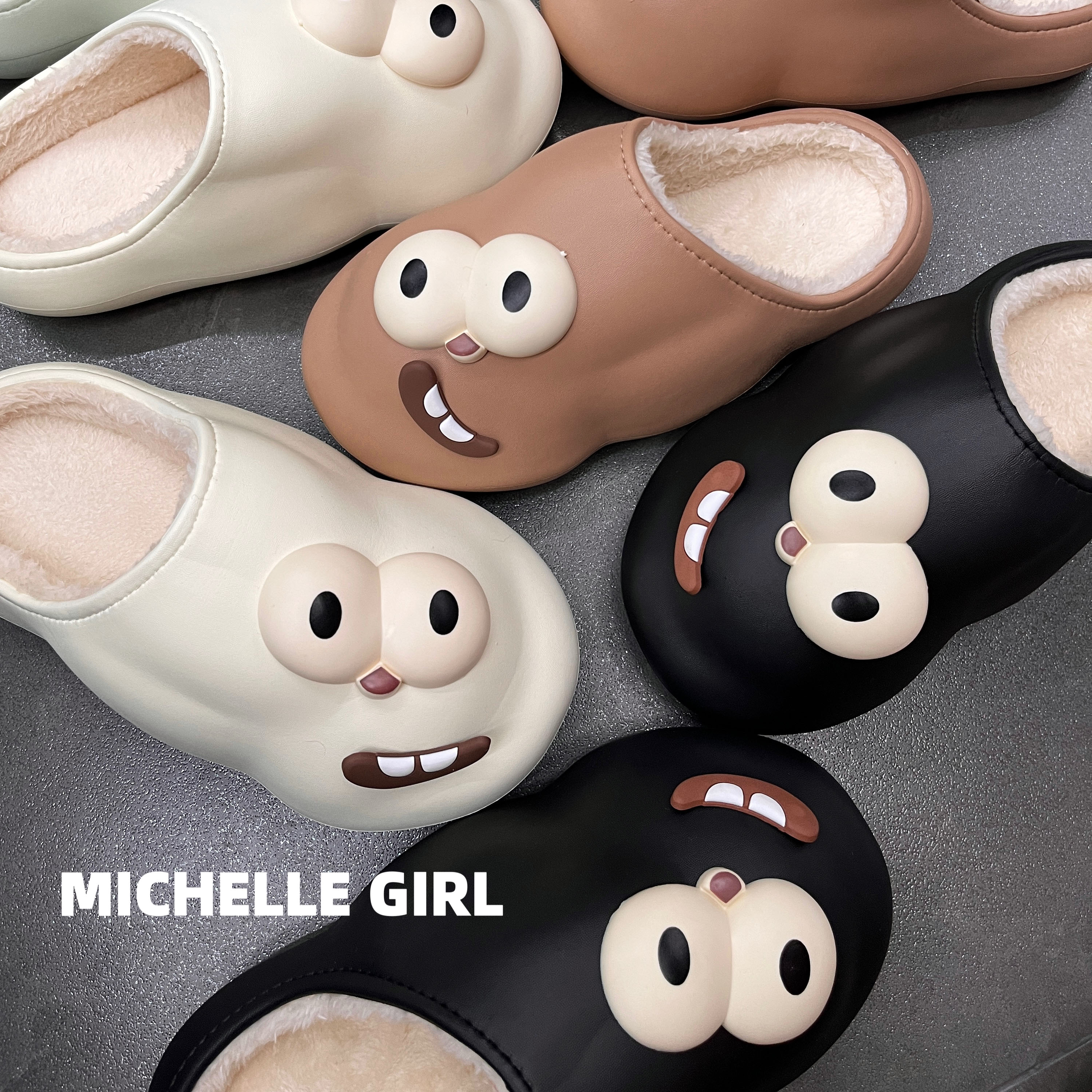 MichelleGirleva踩屎感毛毛鞋