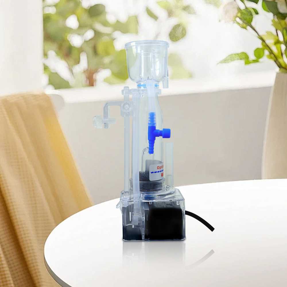 小型海水缸蛋分迷你蛋白质分离器水母缸珊瑚缸静化过滤器-35mini
