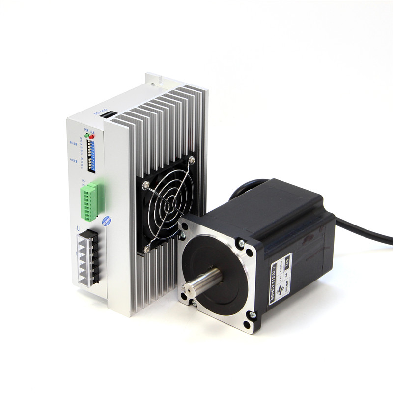 86三相高压步进电机驱动器套装6NM/8n/12n.Gm交流220VZD-3HE2254M