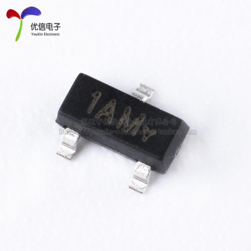 原装正品 MMBT3904 丝印1AM SOT-23 NPN 40V/200mA 贴片三极管