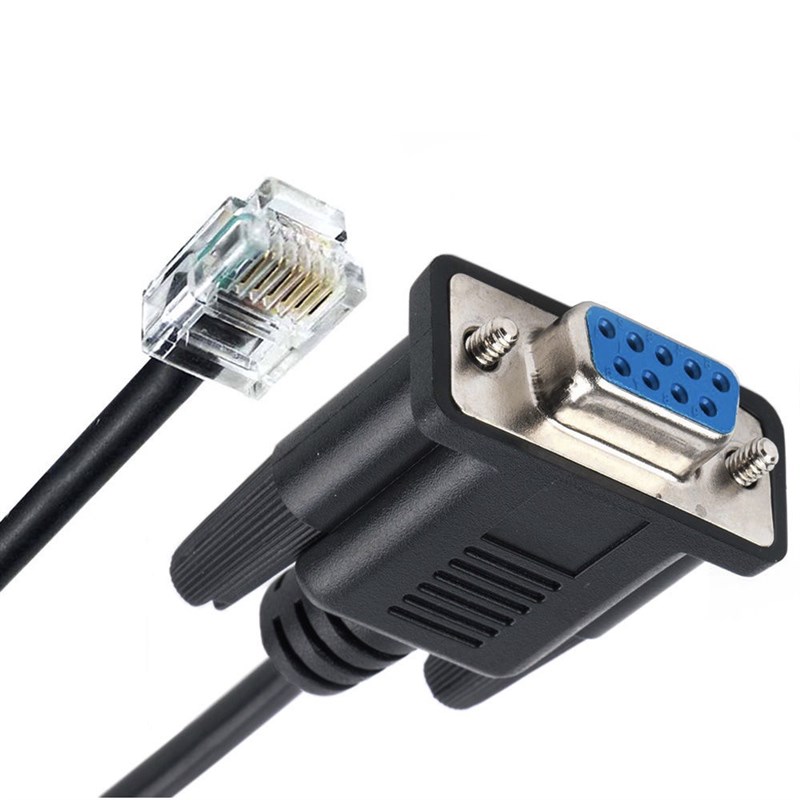 雷赛智能通用步进电机驱动器编程调试线缆RS232通讯DB9转RZJ11网