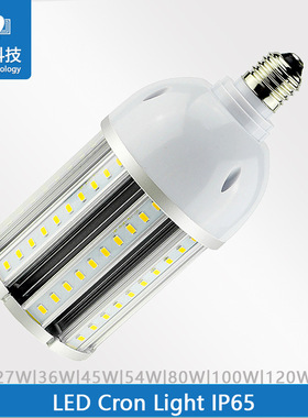 27WIP64LED玉米灯 led工矿灯灯 E27/E40螺口灯泡27W车间照明灯