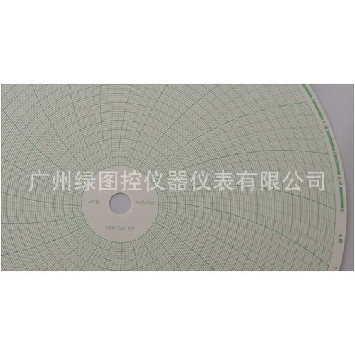 Taylor Abb圆图记录仪ERC用温度图盘打印纸记录纸500P1225-139