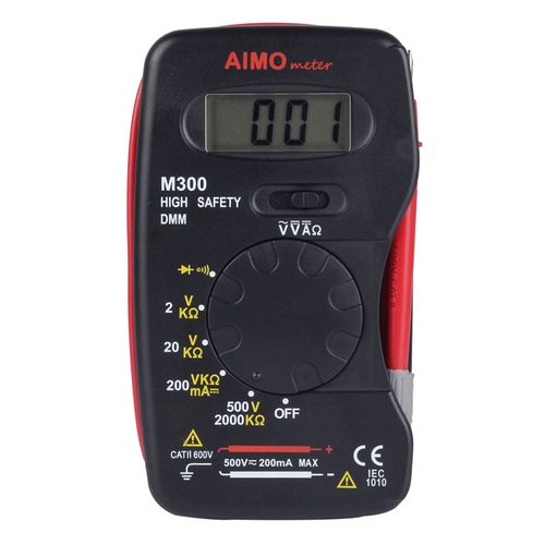 AIMOMETER M300 2000字笔记本型小型手持数字万用表
