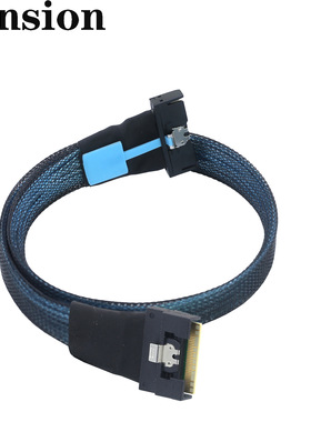 PCIE MCIO 5.0 8I转Slimline SAS 4.0 SFF-8654 8i 74P全部防斜插