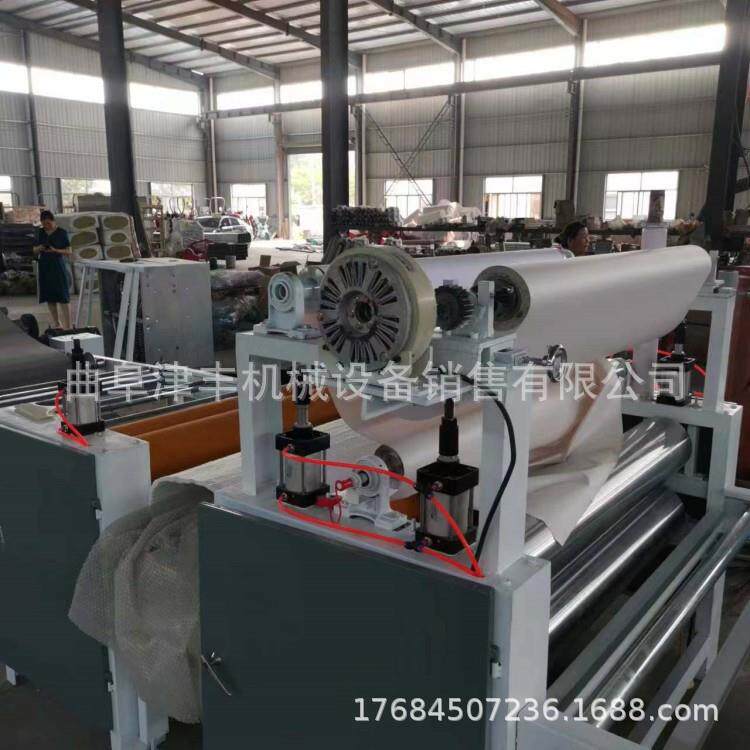玻镁板贴PVC平贴机 防火饰面墙板贴面机 金属板热熔胶复合机