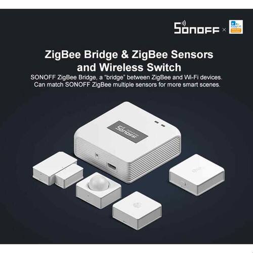 Sonoff易微联智能家居zigbee网关温湿度传感器门窗传感器触摸开关