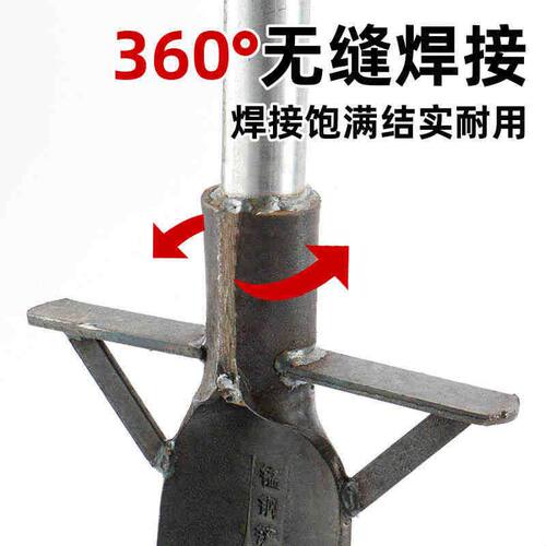 洛阳铲锰钢铁锹专业挖笋神器专用挖树锹挖沟锄头树根挖土户外工具