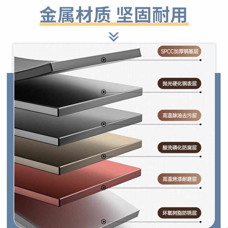 乐昊厨房置物架多功能家用落地多层收纳架微波炉橱柜碗架储物货架图片